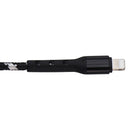 ZGEAR 10FT USB-C to Lightning 8-pin Braided Cable - Black / Silver