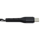 ZGEAR 10FT USB-C to USB-C Braided Cable - Black / Silver