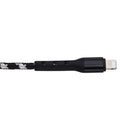 ZGEAR 10FT USB-A to Lightning 8-pin Braided Cable - Black / Silver