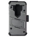 ZIZO Bolt Series Case and Holster for Motorola Moto G7 Play - Gray/Black