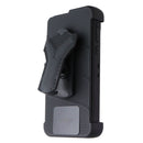 Zizo Bolt Series Case & Holster with Tempered Glass for Moto E6 - All Black