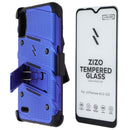 Zizo Bolt Series Case and Holster for LG Fortune 4 / LG K22 - Blue