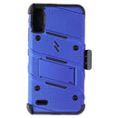 Zizo Bolt Series Case and Holster for LG Fortune 4 / LG K22 - Blue
