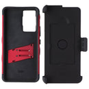 Zizo Bolt Series Case and Holster for Samsung Galaxy A53 5G - Red/Black