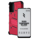 ZIZO Bolt Bundle w/Case + Screen Protector + Holster for Moto g (5G) - Red