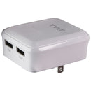 TYLT Dual USB Wall Power Charging Adapter Designed for Apple iPads - White