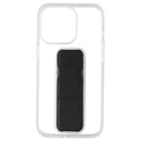 CLCKR Stand & Grip Case for iPhone 13 Pro Smartphones - Clear/Black