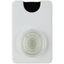 PopSockets (PopWallet+) Magnetic Phone Wallet for MagSafe Devices - White Clear