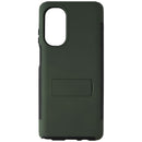 QuikCell Advocate Dual Layer Stand Case for Moto G Stylus 5G (2022) Olive Green