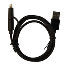 Belkin (3 Foot) Micro-USB and Lightning 8-Pin Switch Tip USB Cable - Black