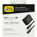 OtterBox Fast Charge 20W USB-C Wall Adapter and 3.3Ft USB-C Cable - Black