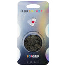 PopSocket PopGrip Luxe Swappable Top Phone Grip & Stand - Embossed Metal Python