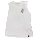 adidas Five Ten Stealth Cat Graphic Tank Top for Women - White (Size: M)