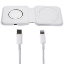Official Apple MagSafe Duo Charger for iPhone & Apple Watch - White (A2458)