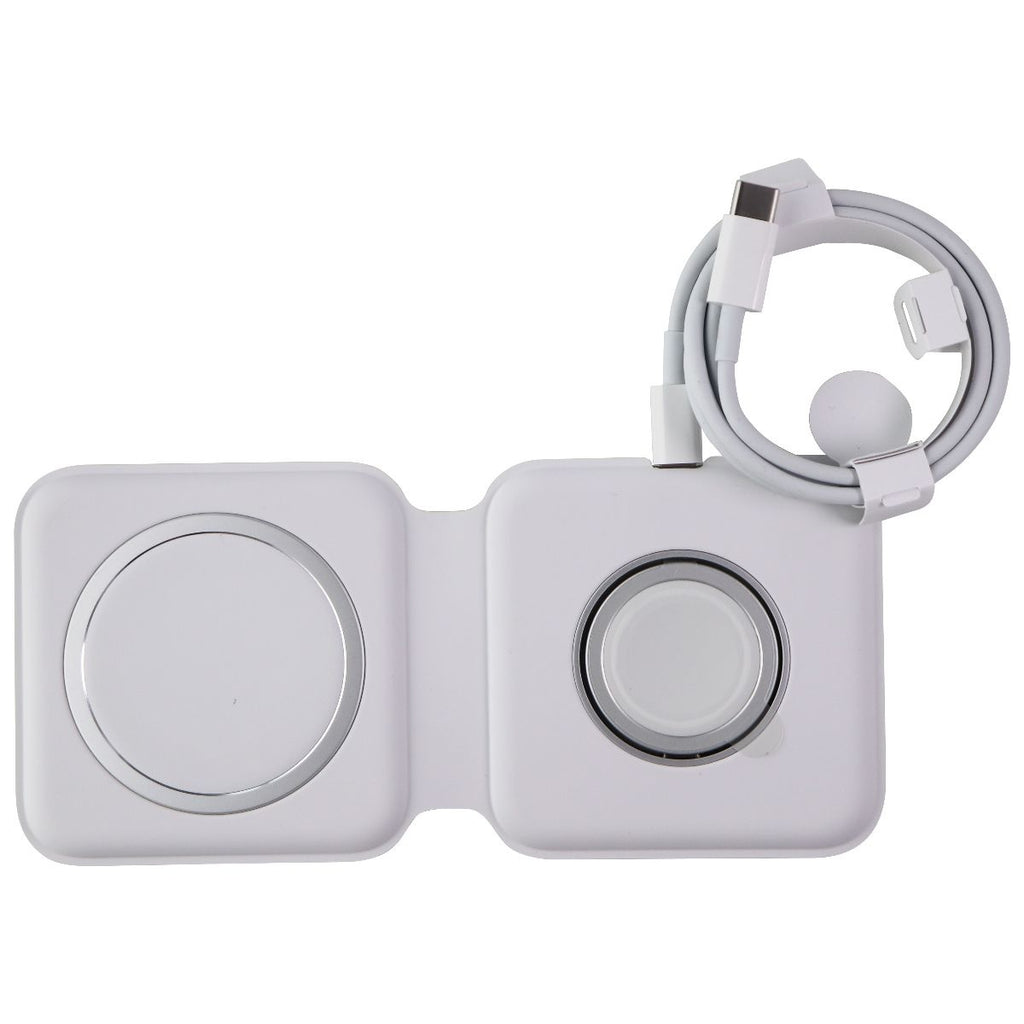 Official Apple MagSafe Duo Charger for iPhone & Apple Watch - White (A