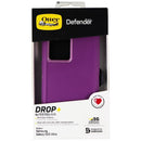OtterBox Defender Case and Holster for Samsung Galaxy S22 Ultra - Happy Purple