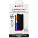 Zagg Invisible Shield Glass Elite Privacy+ for iPhone 12 Pro / 12 / 11 / Xr