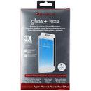 ZAGG InvisibleShield Glass + Luxe for iPhone 8 Plus/7 Plus/6s Plus - White