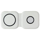 S. Simple Wireless Qi Smartphone and Smartwatch Charging Pad - White