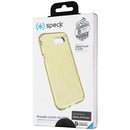 Speck Presidio Clear + Glitter Case for Samsung J3 Emerge - Clear / Gold Glitter