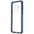 Zore Hybrid Glass Series Case for Samsung Galaxy S9 - Clear/Blue