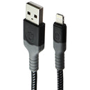 UBREAKIFIX Durability (10-Ft) Braided USB to Lightning 8-Pin Cable - Black