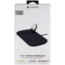 Mophie 3 in 1 Wireless Qi 7.5W Charge Pad for Apple iPhone/AirPods/Watch - Black