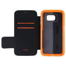 ZAGG BookCase Folio for Samsung Galaxy S6 Smartphones - Black/Orange