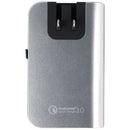 myCharge HUBPLUS-C 6700 mAh Portable Charger with USB-C + Micro-USB - Silver