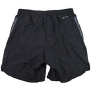 adidas Mens Run Icon Full Reflective 3-Stripes Shorts - Black (Size: L)