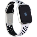 Apple Watch NIKE Series 6 (GPS) - 44mm Silver Aluminum / White Sp Band (A2292)