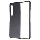 Samsung Leather Protective Cover for Galaxy Z Fold3 5G - Black (EF-VF926LBEGUS)