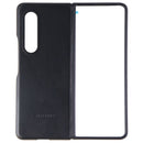 Samsung Leather Protective Cover for Galaxy Z Fold3 5G - Black (EF-VF926LBEGUS)