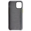 Evutec Rigid Fabric Case for Apple iPhone 12 mini - Gray/Yellow