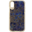 ZAGG Victoria Series Hybrid Hard Case Cover for the iPhone X 10 - Blue Silver