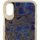 ZAGG Victoria Series Hybrid Hard Case Cover for the iPhone X 10 - Blue Silver