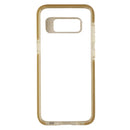 ZAGG D30 Piccadilly Hybrid Hard Case Cover for Samsung Galaxy S8 - Clear/Gold