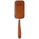Apple Leather Sleeve for MagSafe for iPhone 12 and 12 Pro - Saddle Brown