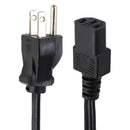 Longwell (LS-13) 10-Amp/125-Volt Power Supply Cable - Black (E55349)