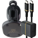 OtterBox 3-in-1 Wireless USB Charging Station for MagSafe - Black