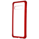 ITSKINS Hybrid Frost Series Case for Samsung Galaxy S10 - Red and Transparent