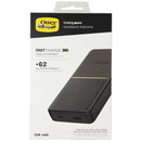 OtterBox 20K Fast Charge Power Bank with USB and USB-C Ports - Black