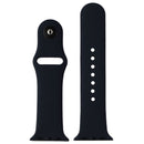 Generic Silicone Band for Apple Watch (38/40/41mm) S/M Band + Clasp - Midnight