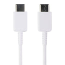 BULK Samsung (3.3-Ft) USB-C to USB-C (Type C) Charge & Sync Cable - White
