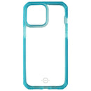 ITSKINS Supreme Clear Case for iPhone 13 Pro Max - Light Blue and Transparent