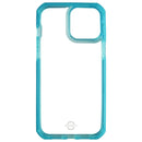 ITSKINS Supreme Clear Case for iPhone 13 Pro Max - Light Blue and Transparent