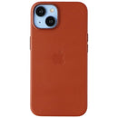 Apple Leather Case For Magsafe for Apple iPhone 14 - Umber