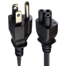 Linetek 125V-7A (3-Foot) 3-Prong AC Power Cord Cable - Black