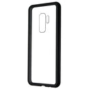 Zore Hybrid Glass Series Case for Samsung Galaxy S9 Plus - Clear/Black