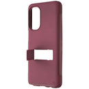 QuikCell Advocate Dual Layer Stand Case for Moto G Stylus 5G (2022) - Very Berry